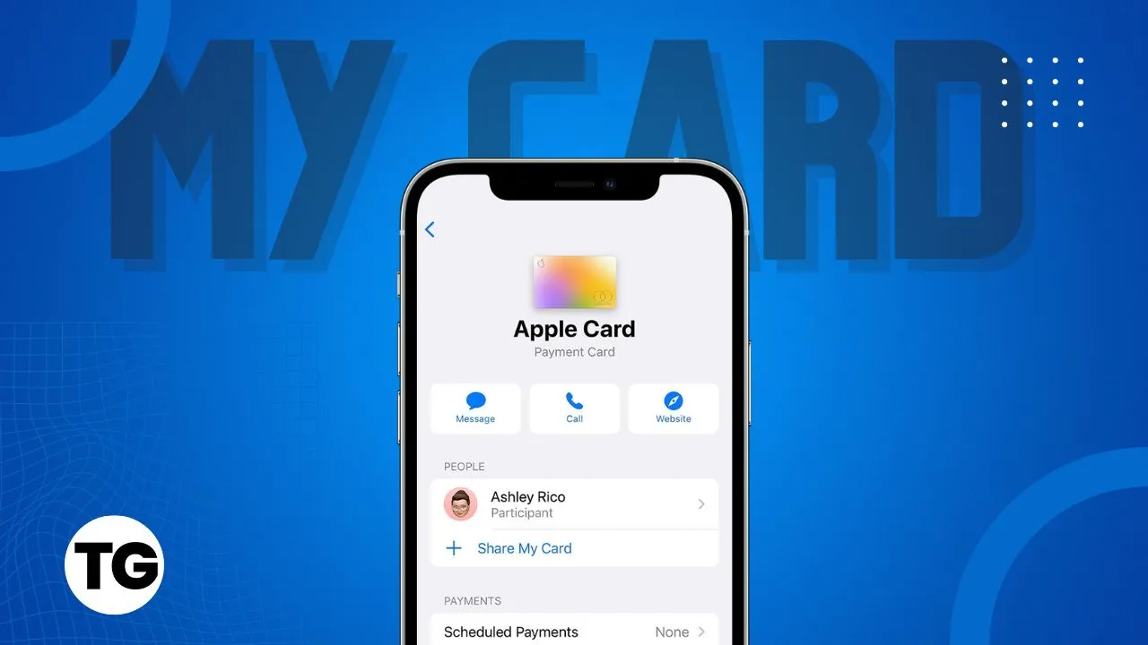 what is My card on iPhone