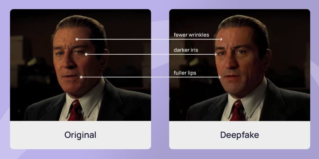 The Ethics of AI-Generated Deepfakes: Navigating the New Reality 2 Comparison deepfake blogpost EN - Tech Guidely
