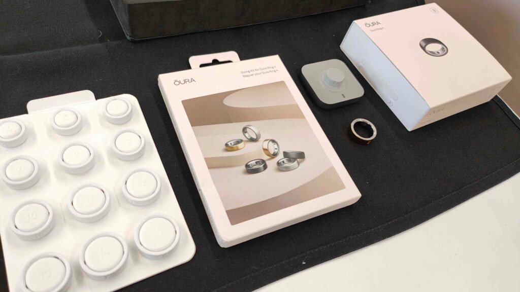 Why the Oura Ring Gen 4 Might Be the Health Tech You Didn’t Know You Needed, Especially on Prime Day 2025 4 Oura Ring free sizing kit and box