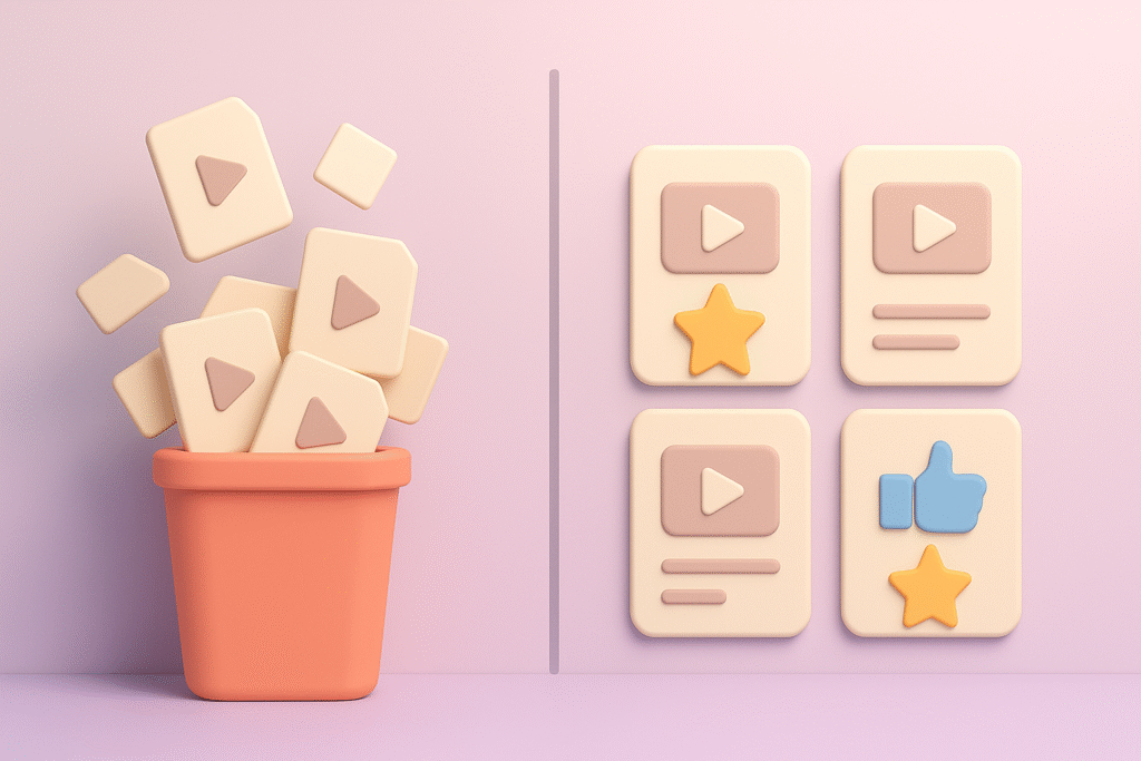 YouTube Declares War on AI Slop: New Monetization Rules for Mass-Produced Videos in 2025 3 examples of YouTube AI slop content types