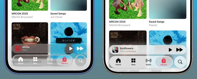iOS 26 Liquid Glass Design Changes: Beta 2 vs. Beta 3 Visual Deep Dive 2 ios 26 nav bar transparency beta 3 - Tech Guidely