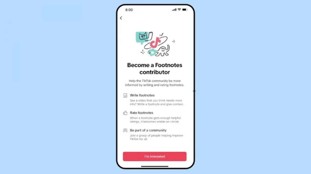 TikTok’s Footnotes Launches in the U.S., A New Era of Community Fact-Checking 3 TikTok Footnotes fact-check feature interface
